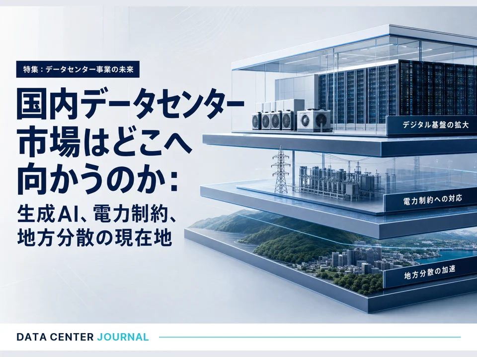 国内データセンター市場はどこへ向かうのか：生成AI、電力制約、地方分散の現在地